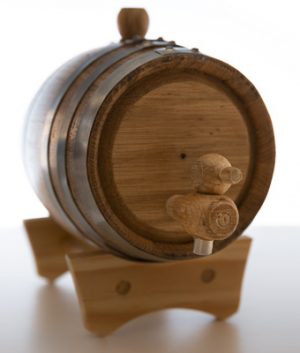 Virgin oak cask